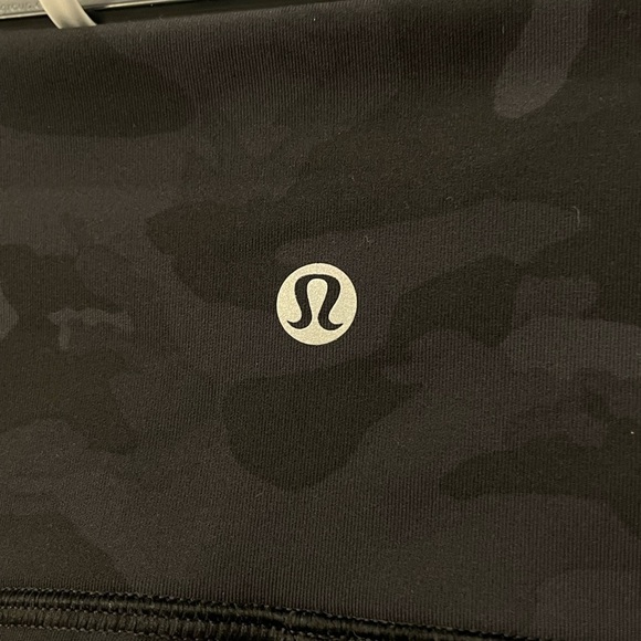 Lululemon Train Times Crop *25” Incognito Camo Multi Grey / Black - Picture 7 of 10